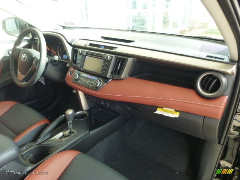 2013 Toyota RAV4 Limited AWD Terracotta Dashboard Photo #78493364