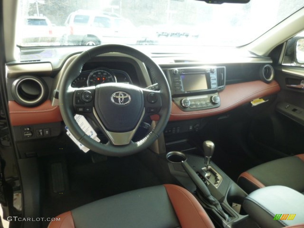 Terracotta Interior 2013 Toyota RAV4 Limited AWD Photo #78493430