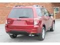 Camellia Red Pearl 2012 Subaru Forester 2.5 X Exterior