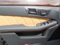 2013 Mercedes-Benz E Natural Beige/Black Interior Door Panel Photo