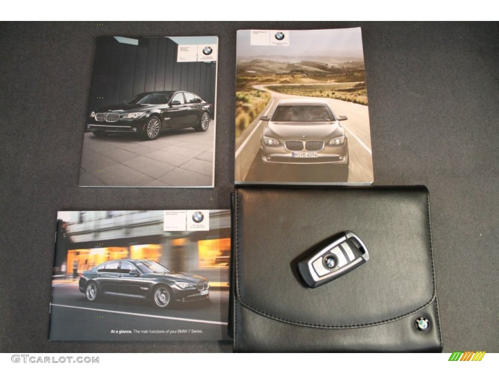 2011 7 Series 750Li xDrive Sedan - Black Sapphire Metallic / Black photo #17