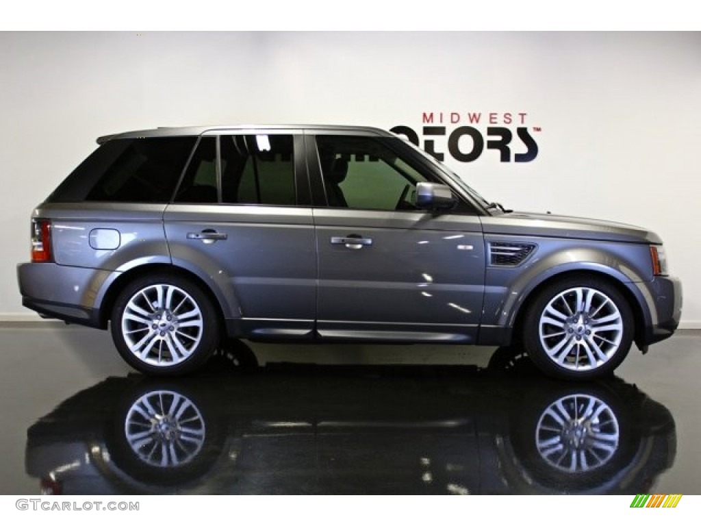 2010 Range Rover Sport HSE - Stornoway Grey / Ebony/Lunar Stitching photo #2