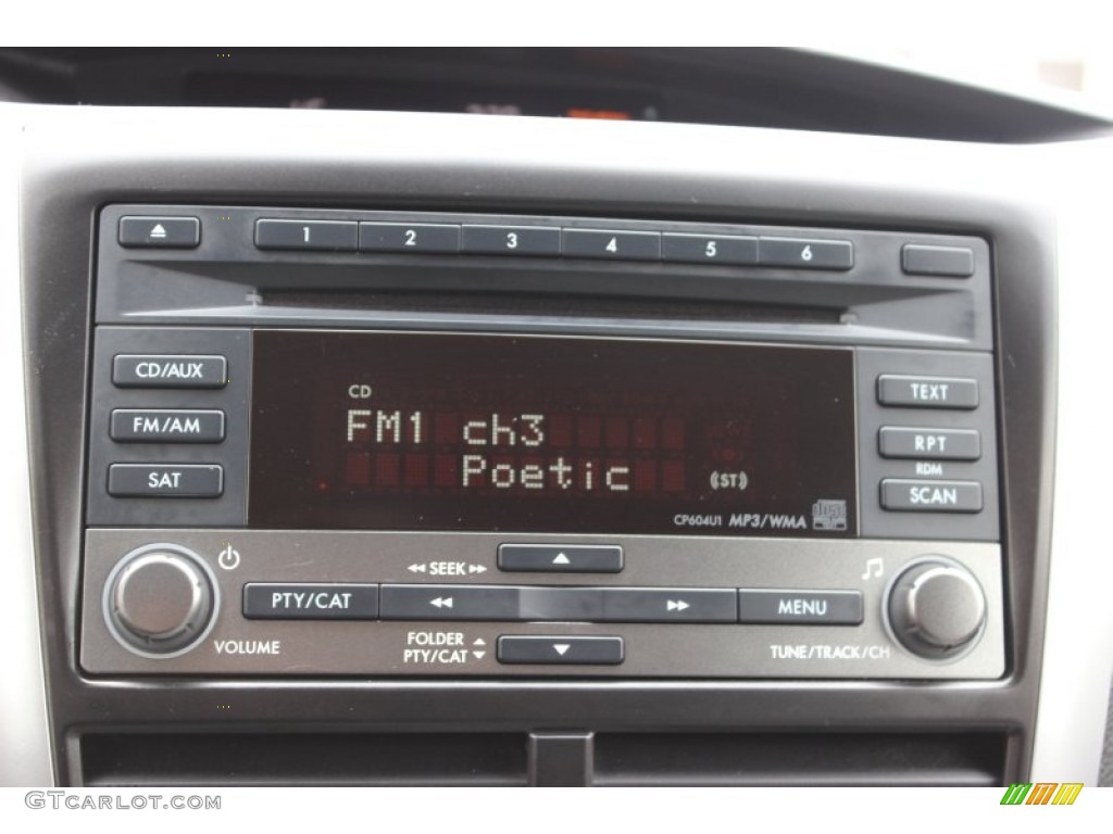 2012 Subaru Forester 2.5 X Audio System Photos