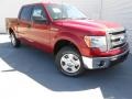 2013 Ruby Red Metallic Ford F150 XLT SuperCrew  photo #2