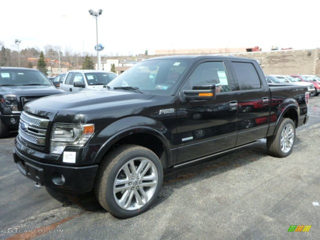 Tuxedo Black Metallic 2013 Ford F150 Limited SuperCrew 4x4 Exterior Photo #78495657