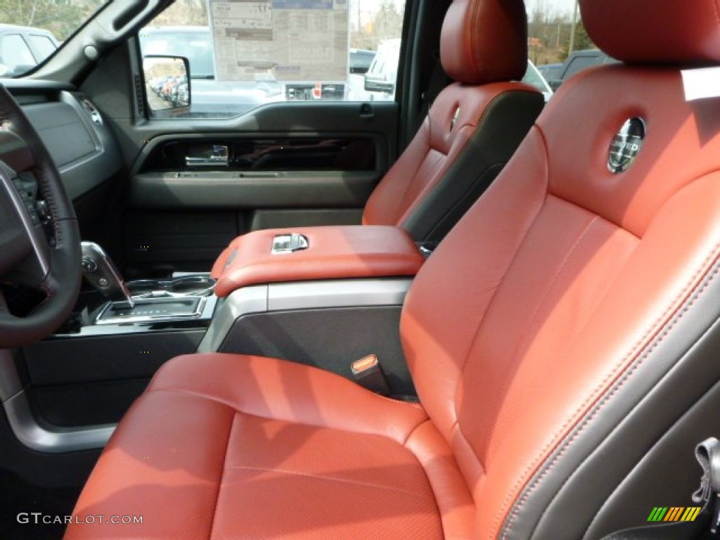 2013 Ford F150 Limited SuperCrew 4x4 Front Seat Photo #78495713