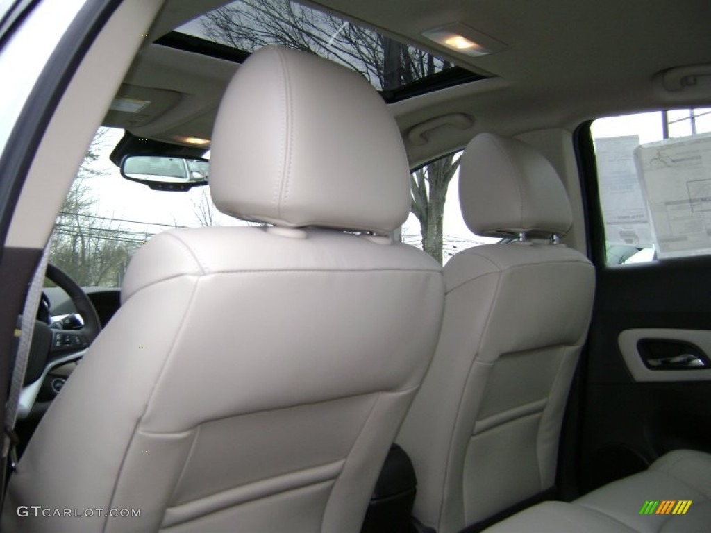 2013 Cruze LTZ/RS - Summit White / Cocoa/Light Neutral photo #3