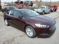 Bordeaux Reserve Red Metallic 2013 Ford Fusion SE Exterior