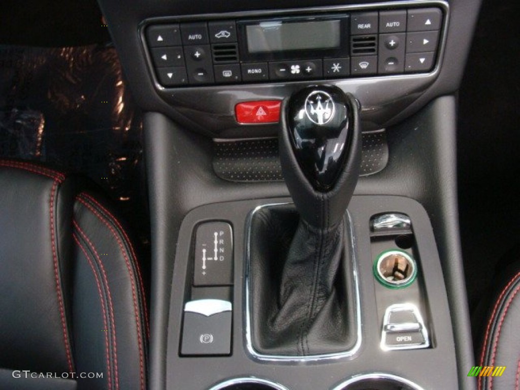 2013 Maserati GranTurismo Convertible GranCabrio Sport 6 Speed ZF Paddle-Shift Automatic Transmission Photo #78497262