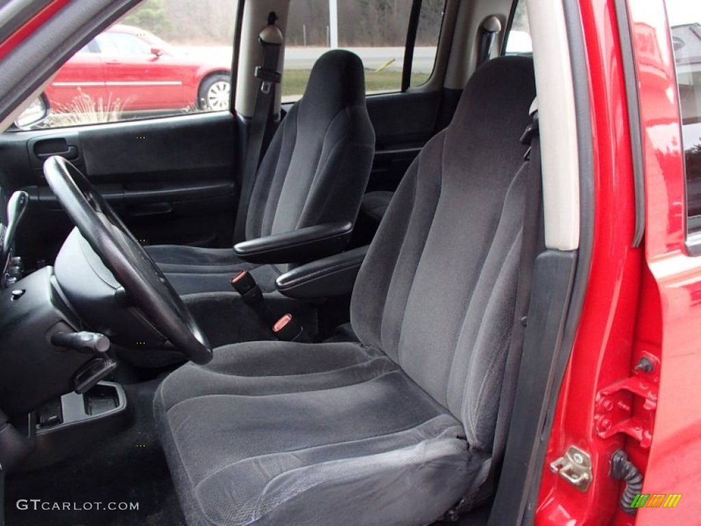 2004 Dakota SXT Quad Cab 4x4 - Flame Red / Dark Slate Gray photo #11