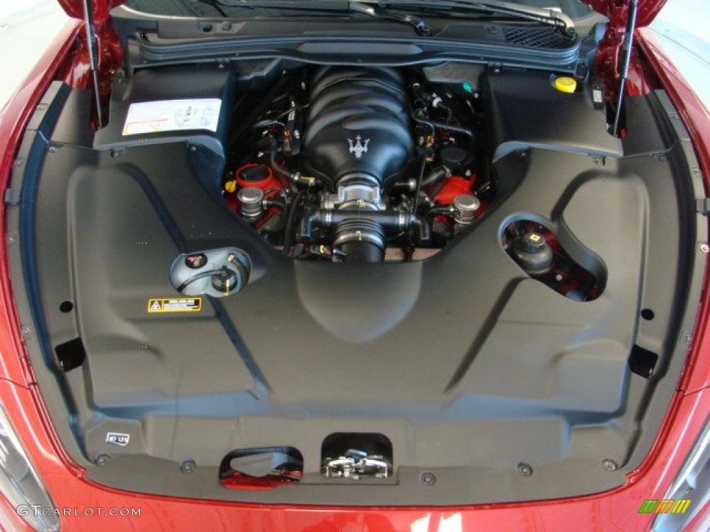 2013 Maserati GranTurismo Convertible GranCabrio Sport Engine Photos