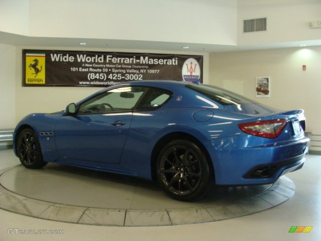 2013 GranTurismo Sport Coupe - Blu Sofisticato (Sport Blue Metallic) / Pearl Beige photo #5