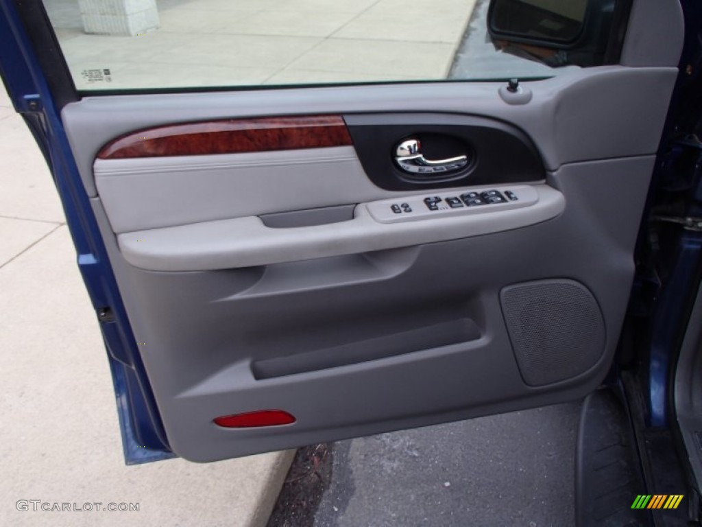 2005 Envoy XL SLT 4x4 - Superior Blue Metallic / Light Gray photo #12