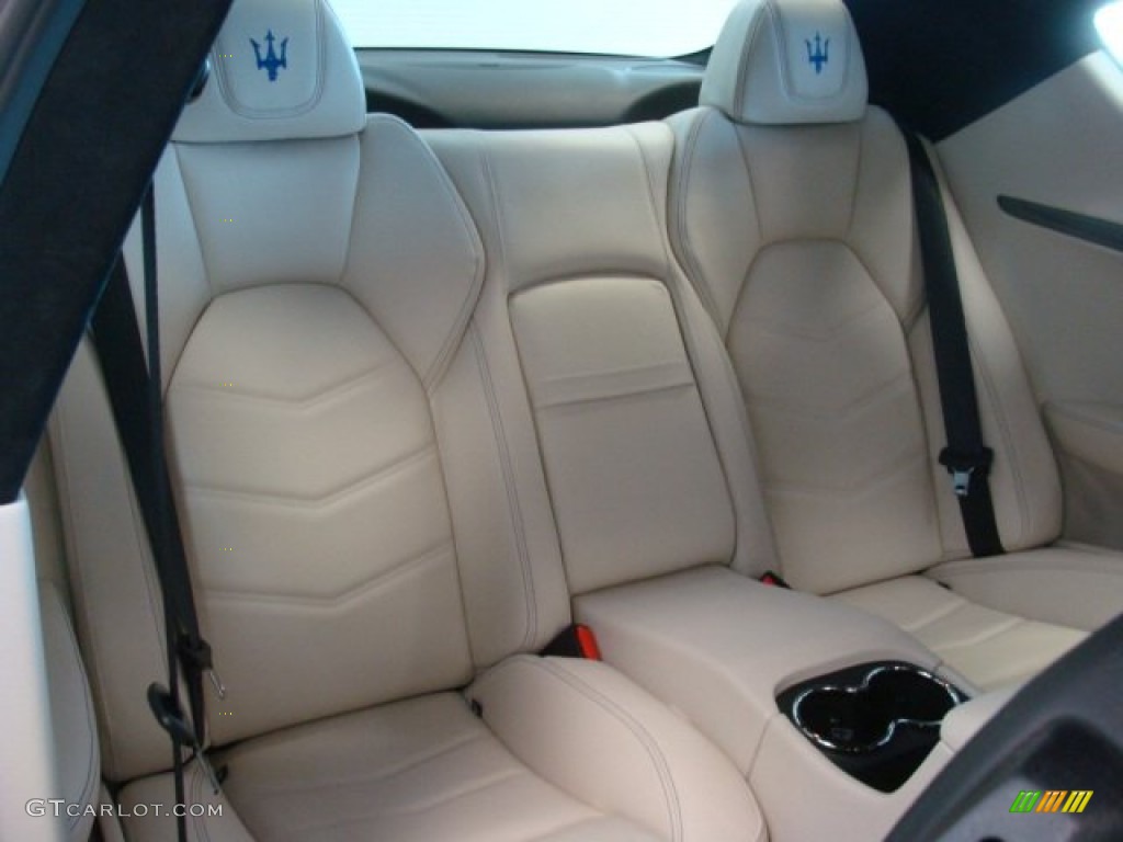 Pearl Beige Interior 2013 Maserati GranTurismo Sport Coupe Photo #78498668