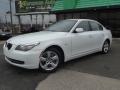 Alpine White 2008 BMW 5 Series 535xi Sedan