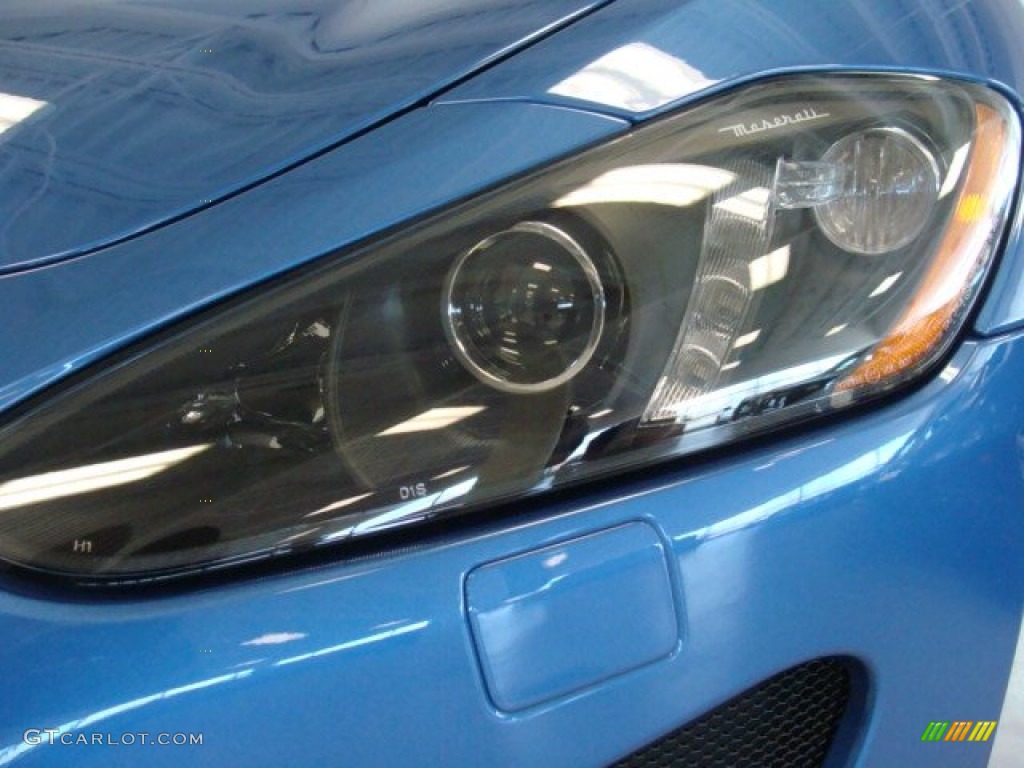 2013 GranTurismo Sport Coupe - Blu Sofisticato (Sport Blue Metallic) / Pearl Beige photo #31