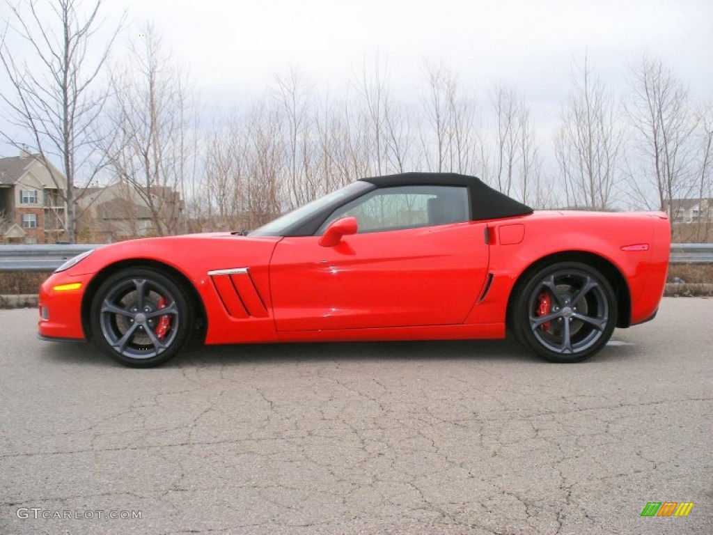 Torch Red 2012 Chevrolet Corvette Grand Sport Convertible Exterior Photo #78498908
