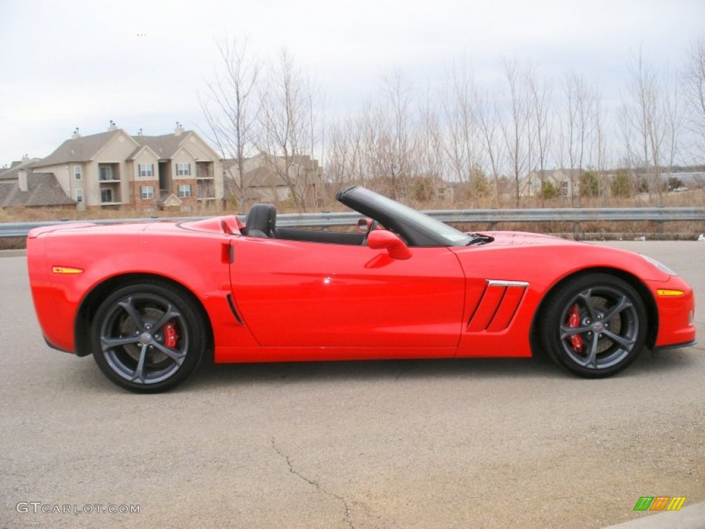 Torch Red 2012 Chevrolet Corvette Grand Sport Convertible Exterior Photo #78498984