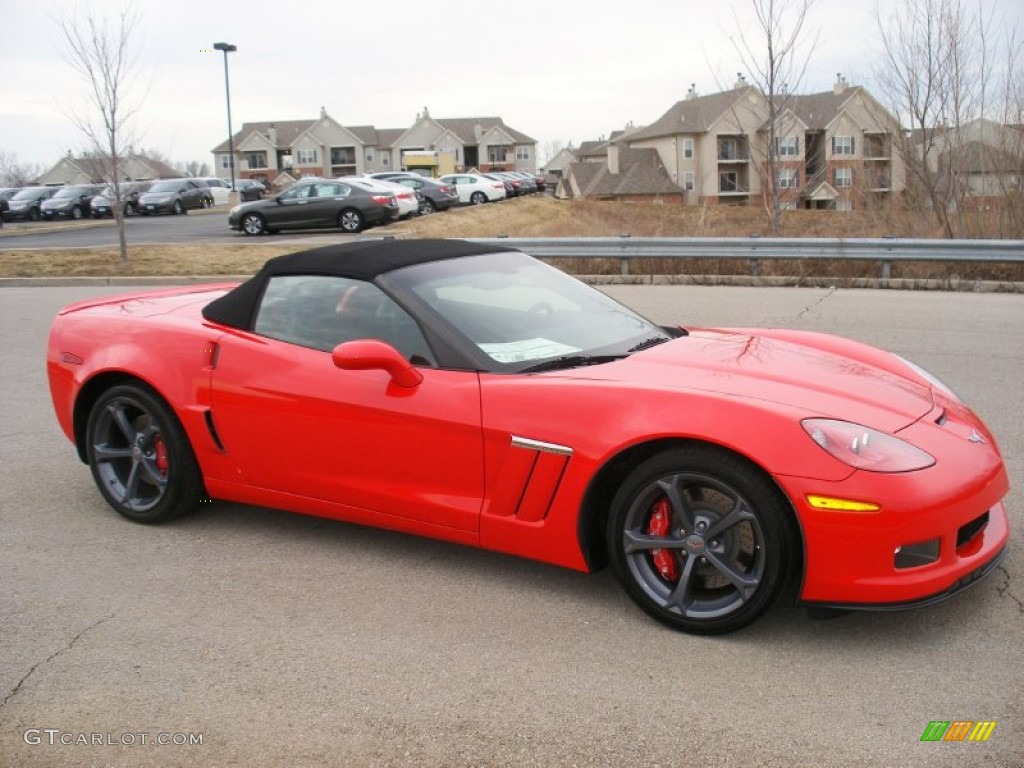 Torch Red 2012 Chevrolet Corvette Grand Sport Convertible Exterior Photo #78499115