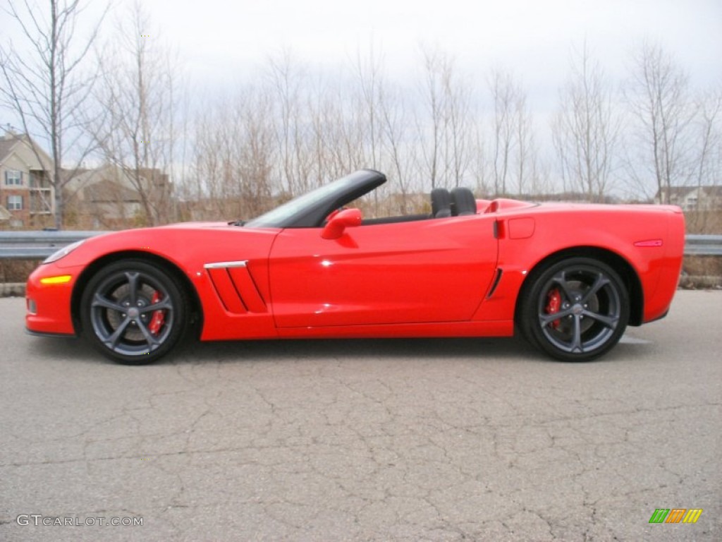 Torch Red 2012 Chevrolet Corvette Grand Sport Convertible Exterior Photo #78499133