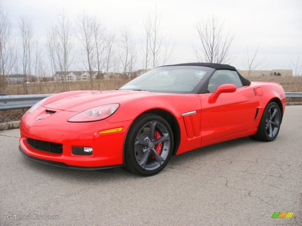Torch Red 2012 Chevrolet Corvette Grand Sport Convertible Exterior Photo #78499144