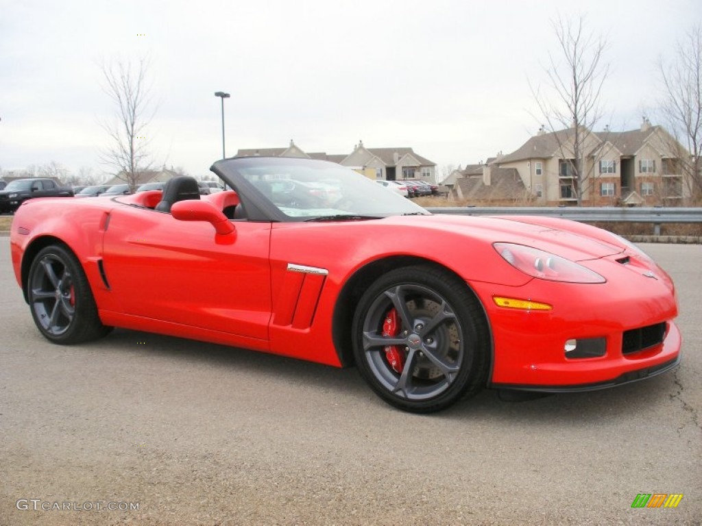 Torch Red 2012 Chevrolet Corvette Grand Sport Convertible Exterior Photo #78499148