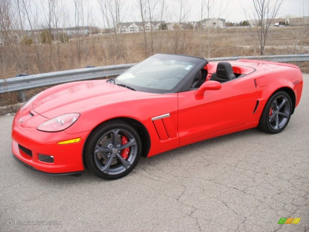 Torch Red 2012 Chevrolet Corvette Grand Sport Convertible Exterior Photo #78499232