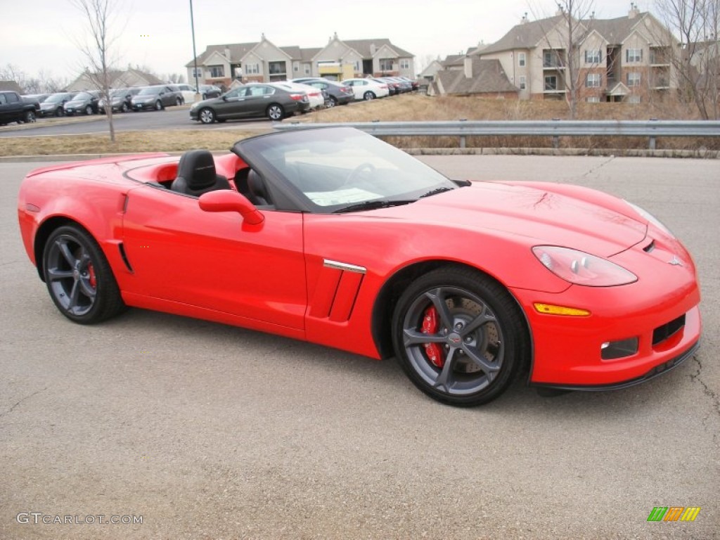 Torch Red 2012 Chevrolet Corvette Grand Sport Convertible Exterior Photo #78499295