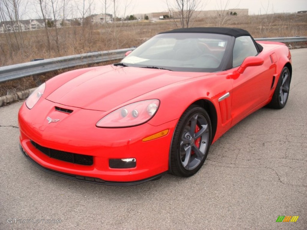 Torch Red 2012 Chevrolet Corvette Grand Sport Convertible Exterior Photo #78499361