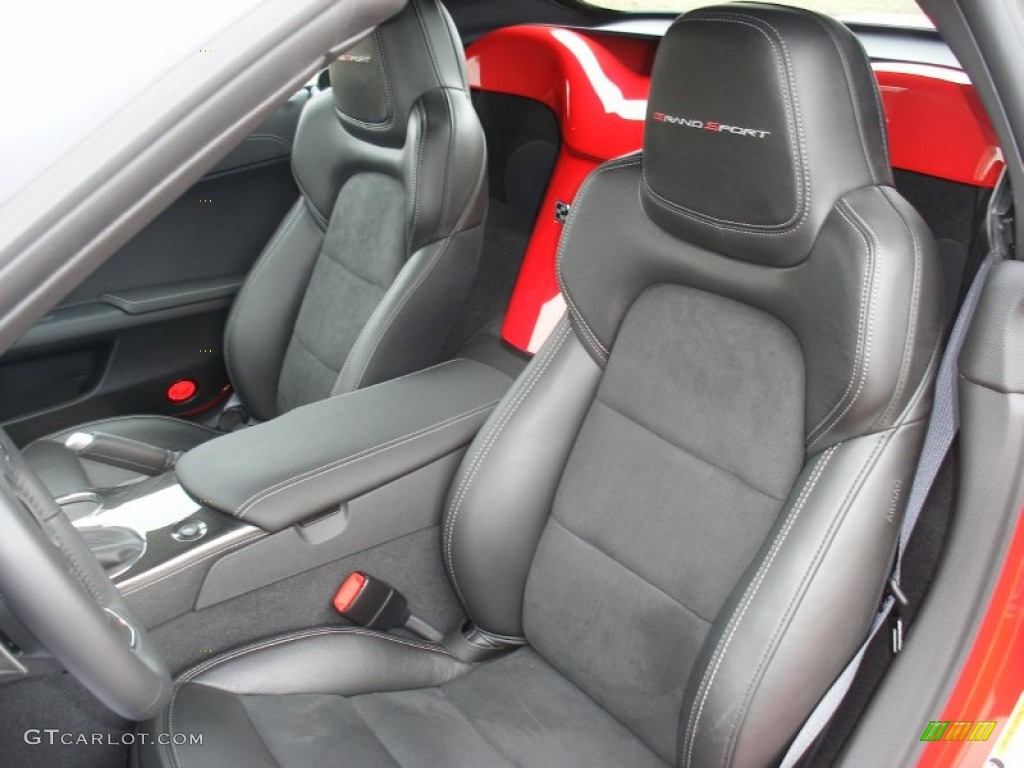 2012 Chevrolet Corvette Grand Sport Convertible Front Seat Photo #78499538