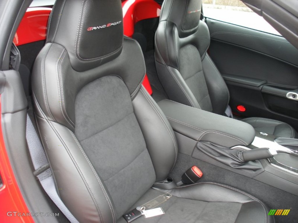 2012 Chevrolet Corvette Grand Sport Convertible Front Seat Photo #78499616