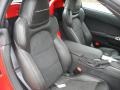 2012 Chevrolet Corvette Ebony Interior Front Seat Photo