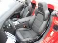 Ebony 2012 Chevrolet Corvette Grand Sport Convertible Interior Color