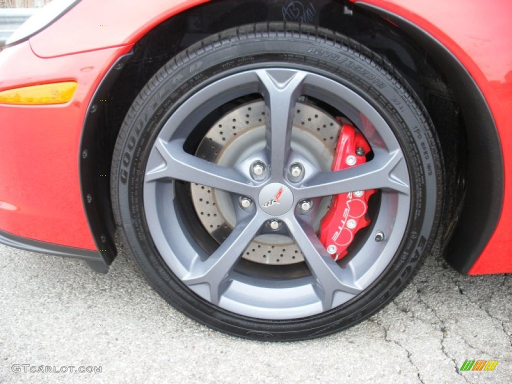 2012 Chevrolet Corvette Grand Sport Convertible Wheel Photo #78500072