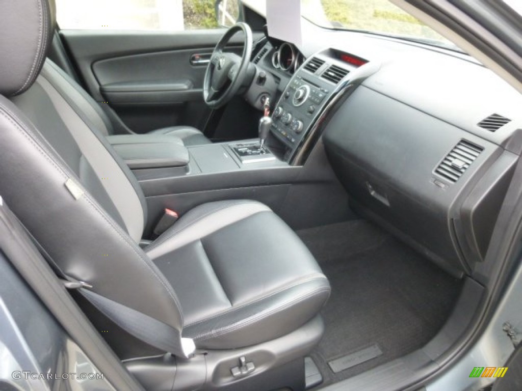 Black Interior 2012 Mazda CX-9 Touring AWD Photo #78500353