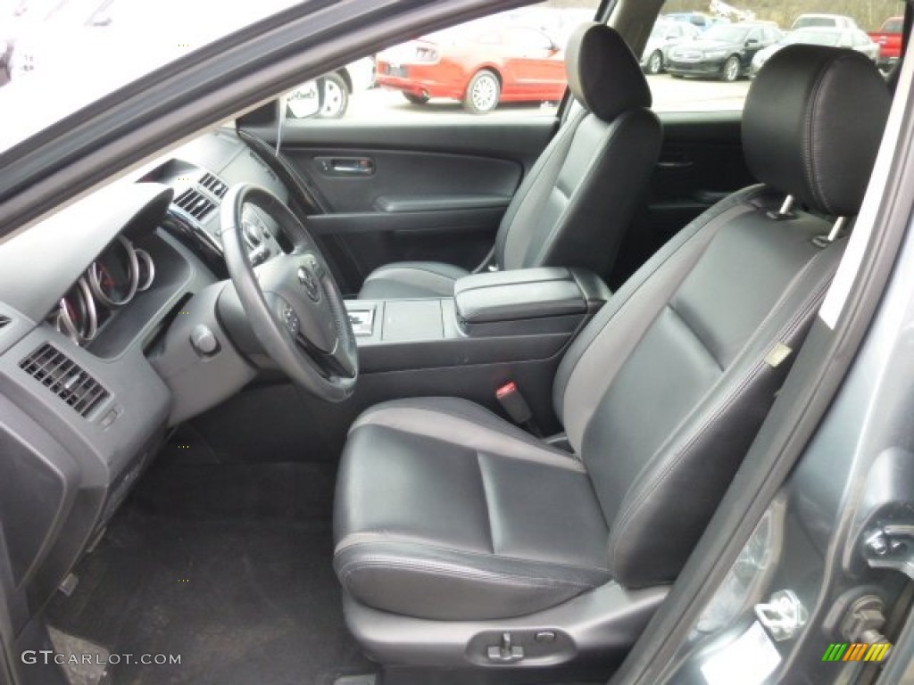 Black Interior 2012 Mazda CX-9 Touring AWD Photo #78500408