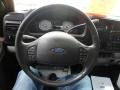2005 Ford F250 Super Duty Black Interior Steering Wheel Photo