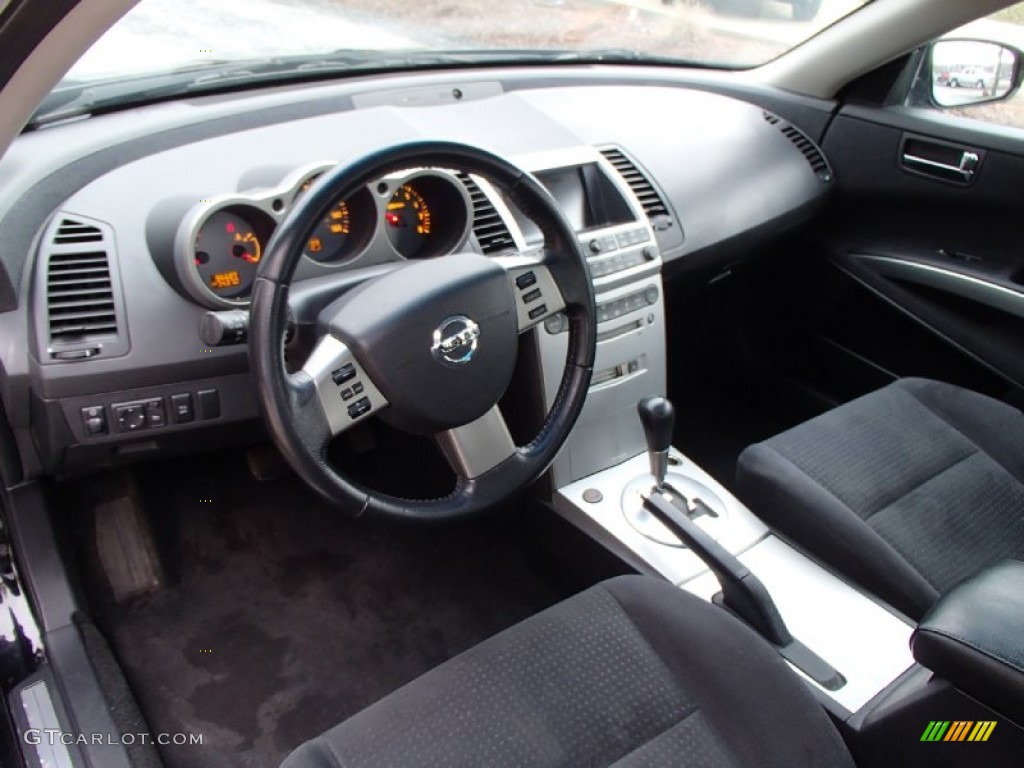 Black Interior 2006 Nissan Maxima 3.5 SE Photo #78501095