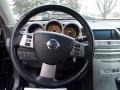 2006 Nissan Maxima Black Interior Steering Wheel Photo