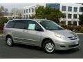Silver Shadow Pearl 2009 Toyota Sienna LE Exterior