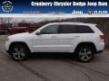 2014 Bright White Jeep Grand Cherokee Limited 4x4  photo #1