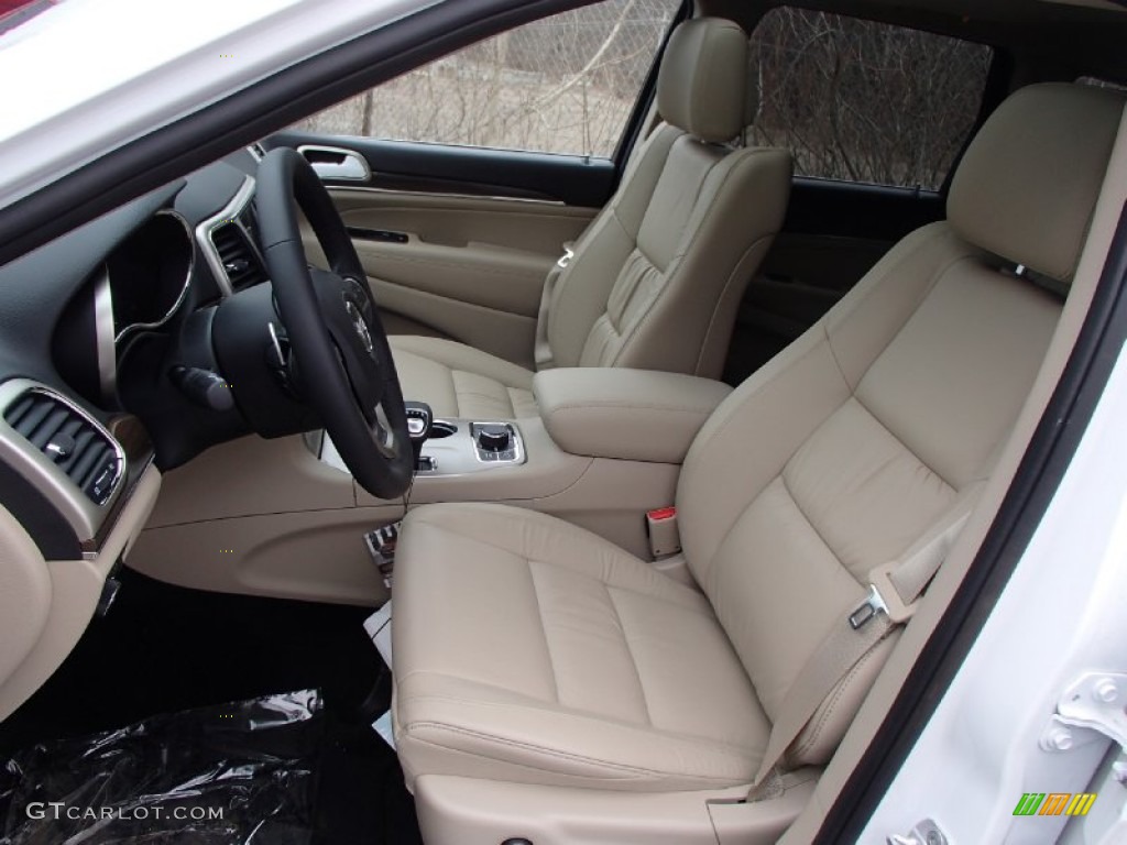 2014 Jeep Grand Cherokee Limited 4x4 Front Seat Photo #78501590