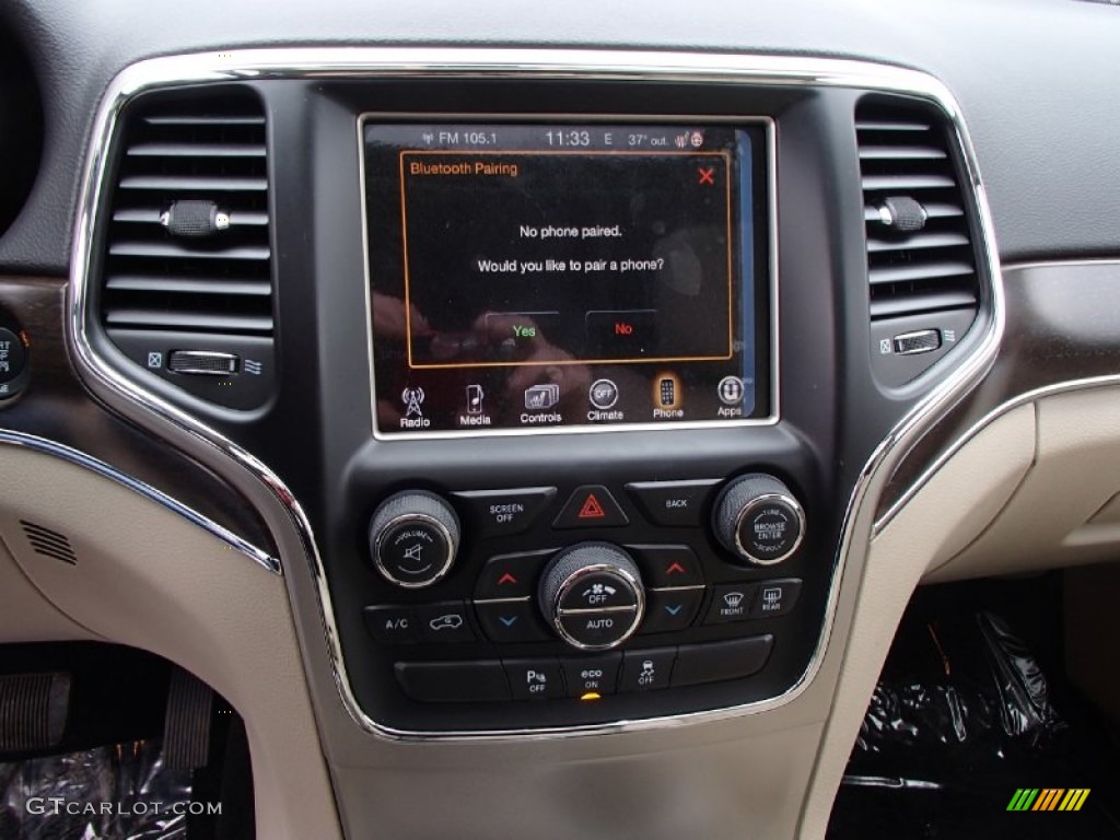 2014 Grand Cherokee Limited 4x4 - Bright White / New Zealand Black/Light Frost photo #16