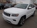 Bright White 2014 Jeep Grand Cherokee Overland 4x4 Exterior