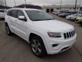 Bright White 2014 Jeep Grand Cherokee Overland 4x4 Exterior