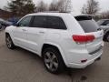 2014 Bright White Jeep Grand Cherokee Overland 4x4  photo #8
