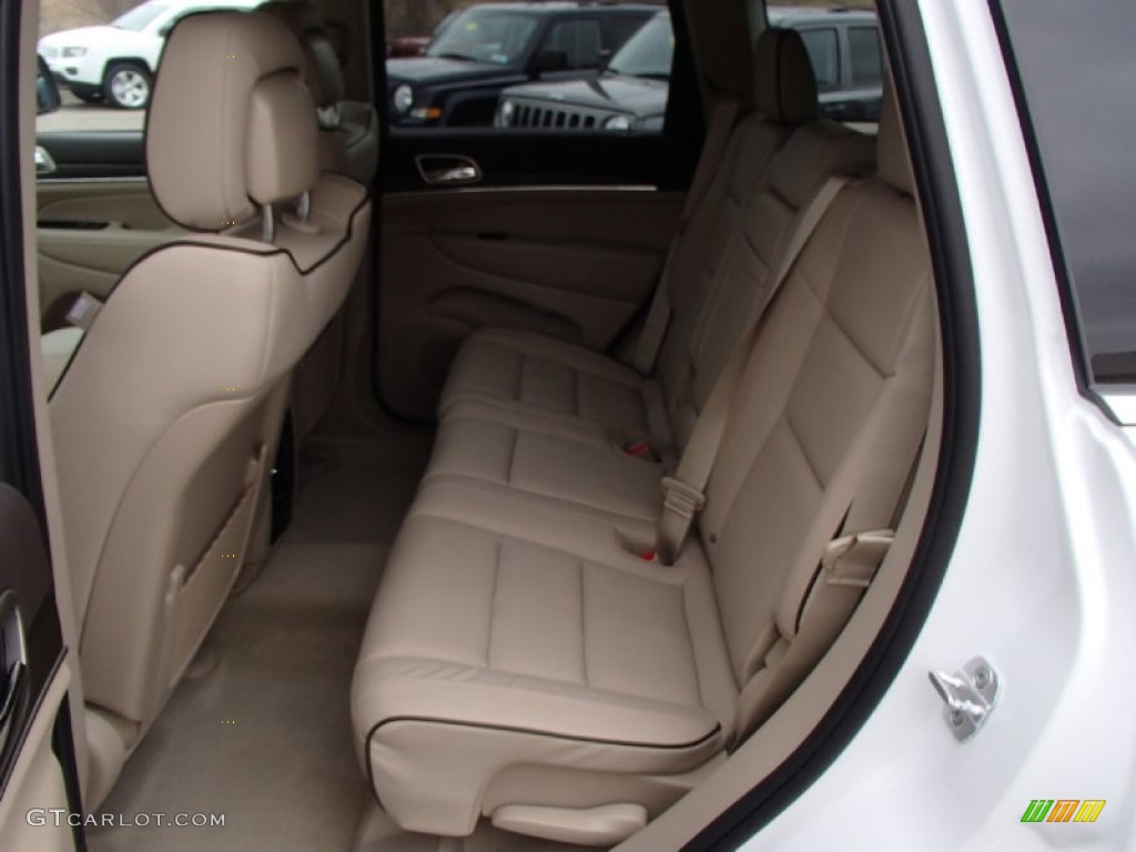 Overland Nepal Jeep Brown Light Frost Interior 2014 Jeep Grand Cherokee Overland 4x4 Photo #78501993
