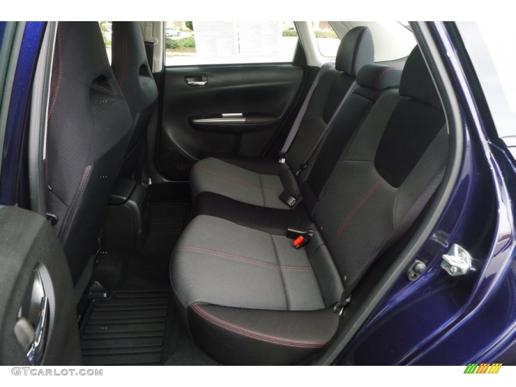 WRX Carbon Black Interior 2012 Subaru Impreza WRX 4 Door Photo #78502024