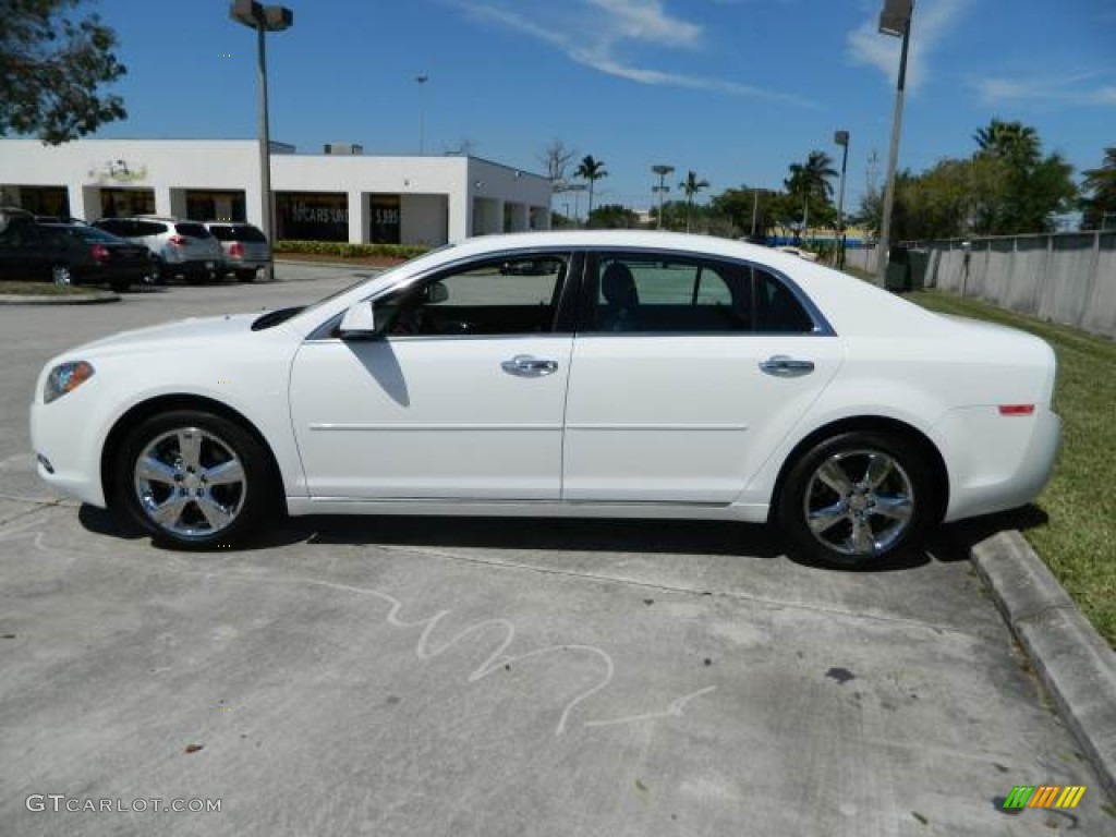 Summit White 2012 Chevrolet Malibu LT Exterior Photo #78502082