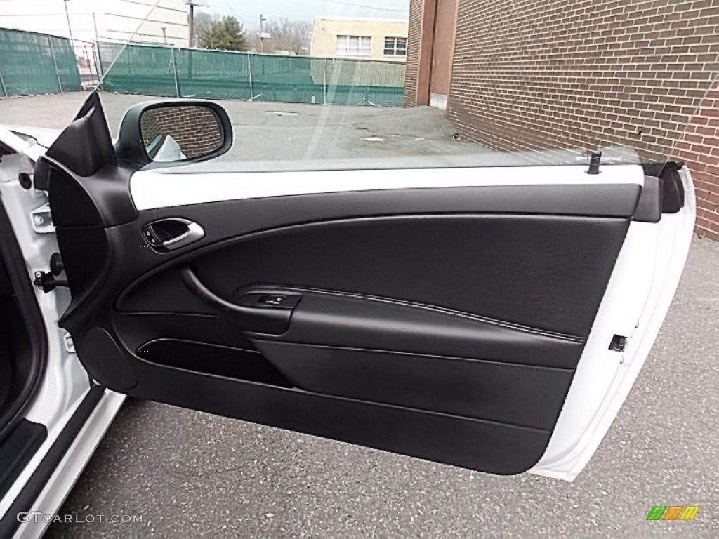2011 Saab 9-3 2.0T Convertible Black Door Panel Photo #78503183